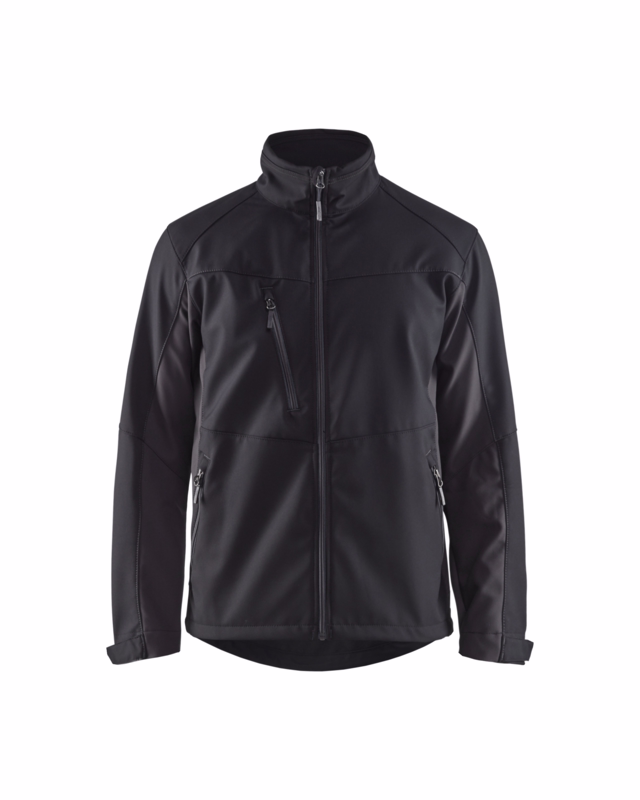 Softshell jakke 4950 sort/mørk grå, str. L
