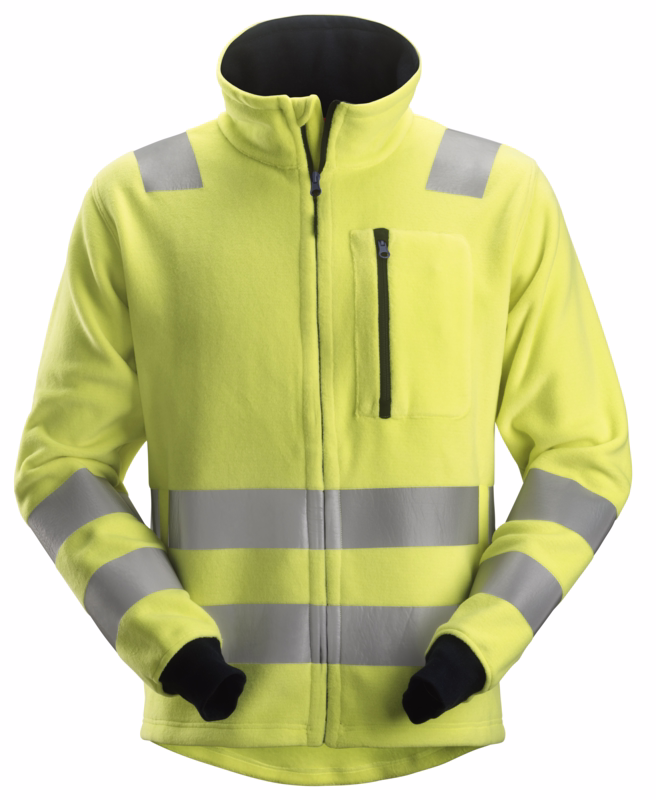Fleecejakke 2860 Hi-vis gul, str. M