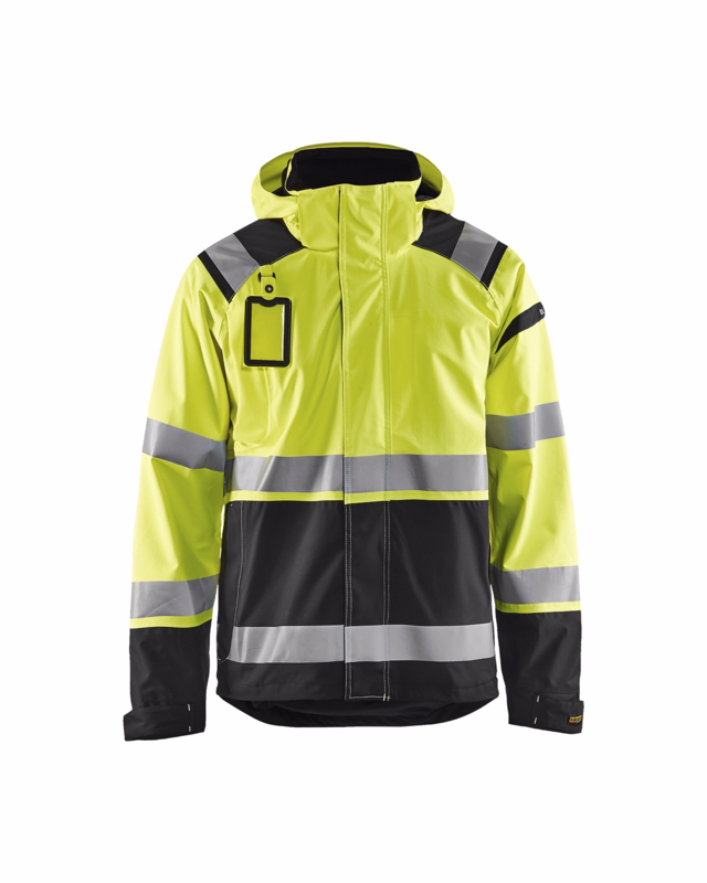 Skaljakke Hi-vis 4987 gul/sort, str. XS