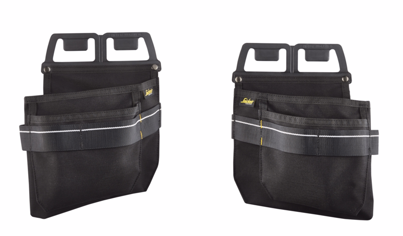 Lomme t/søm og skruer 9796 sort, One-size