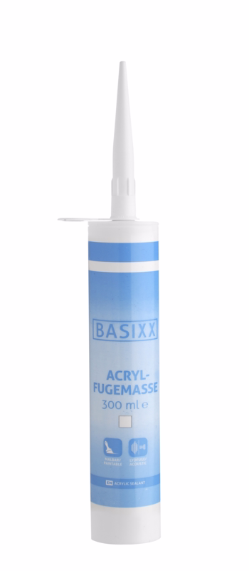 Acrylfugemasse hvid 300 ml, pk á 12 stk
