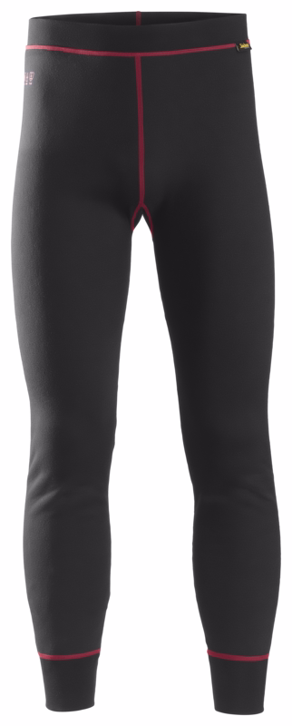 Underbuks lang uldfrotté 9469 sort, str. 2XL