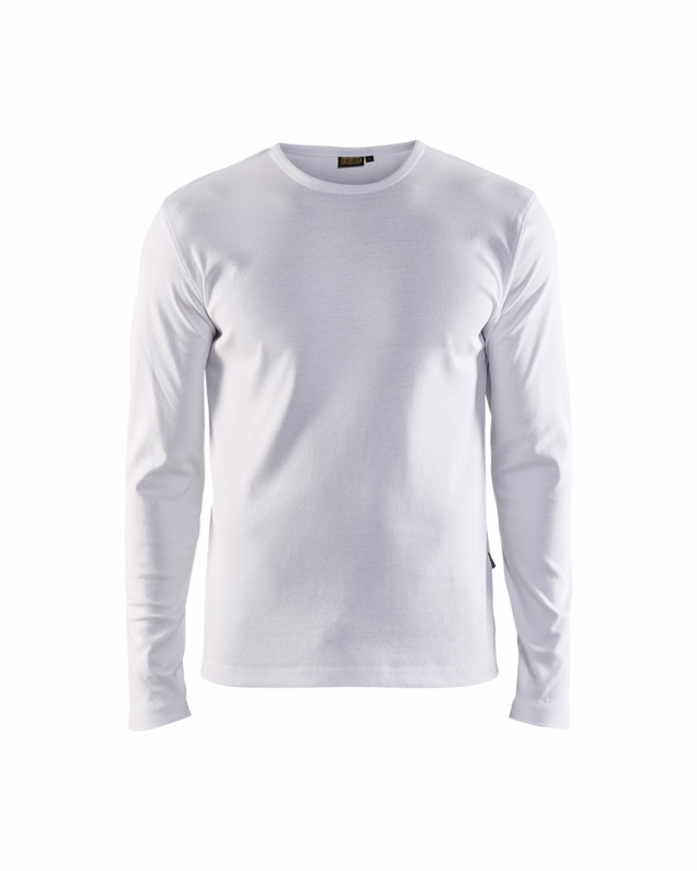 T-shirt L/Æ 3314 hvid, str. M