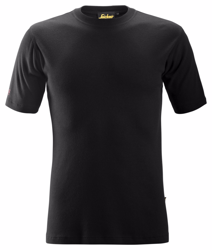 T-shirt 2563 sort, str. M