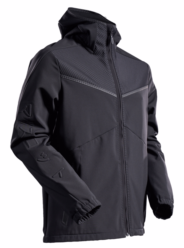 Softshell jakke 22102 Sort, str. S