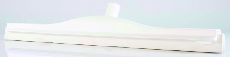 Gulvskraber hvid m/drejeled, 60 cm