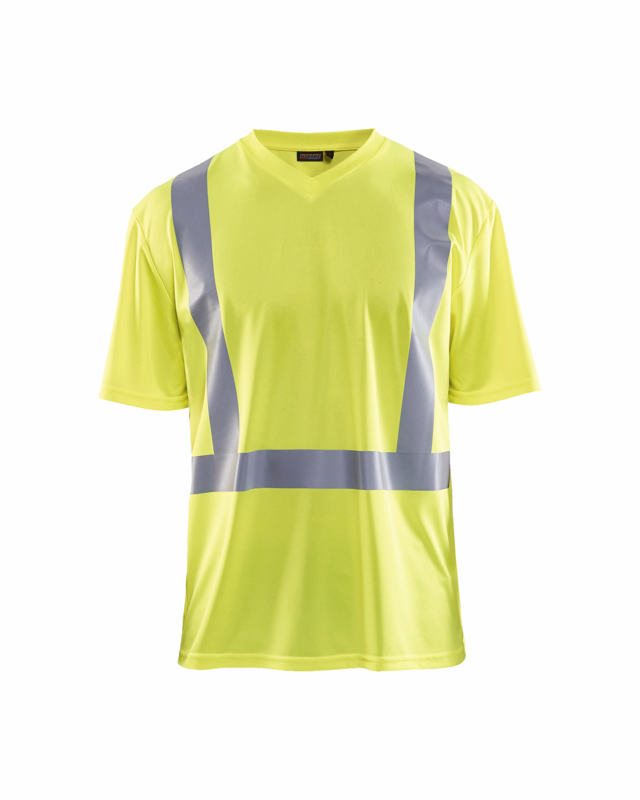 T-shirt Hi-vis 3382 gul, str. S