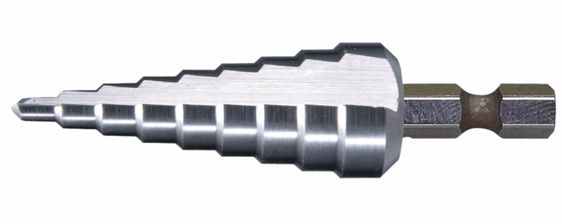 Trappebor 1/4" 4-12x65mm