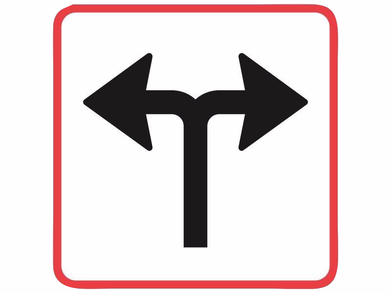 Undertavle "Gælder til højre og venstre" U6.5