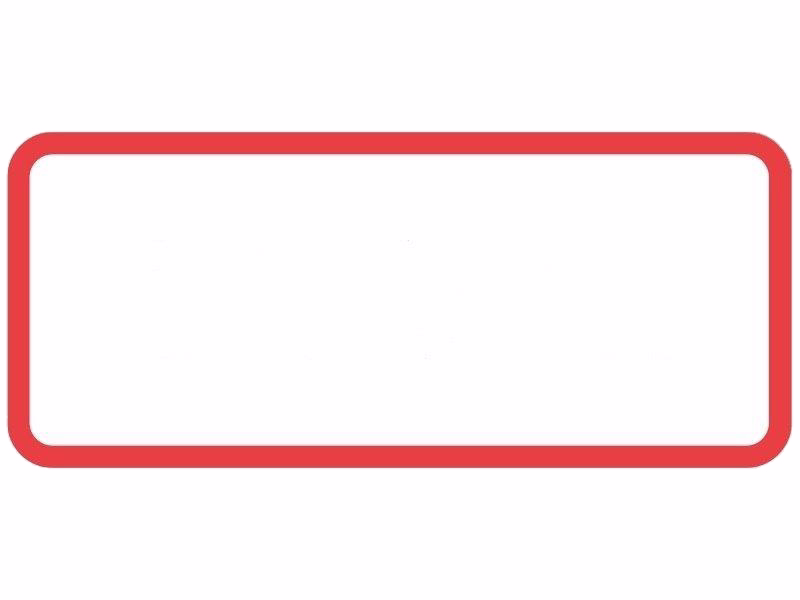 Undertavle 30x70 - blank - uden tekst