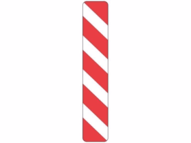  - Kantafmærkning N42.3 - 110 x 25 cm (Metal)