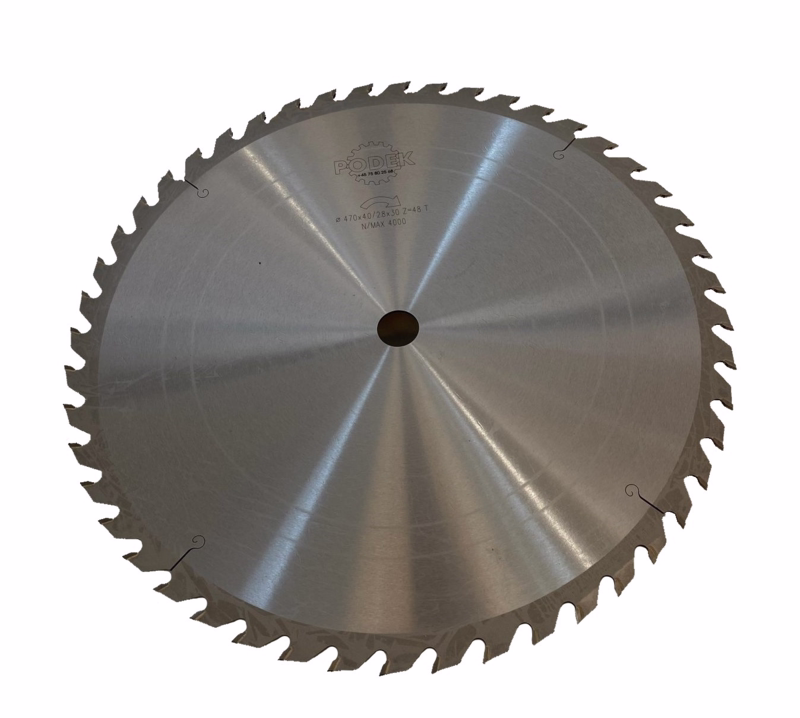 Rundsavklinge Ø470x30 mm Z48 t/Podek 150 porebetonsav