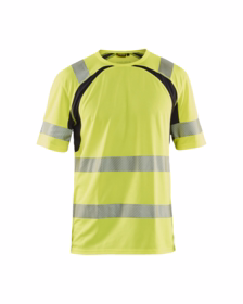 Blåkläder - T-shirt Hi-vis 3397 gul/sort