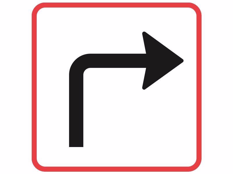 Undertavle "Gælder til højre" U6.1