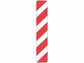  - Kantafmærkning N42.2 - 110 x 25 cm (Metal)