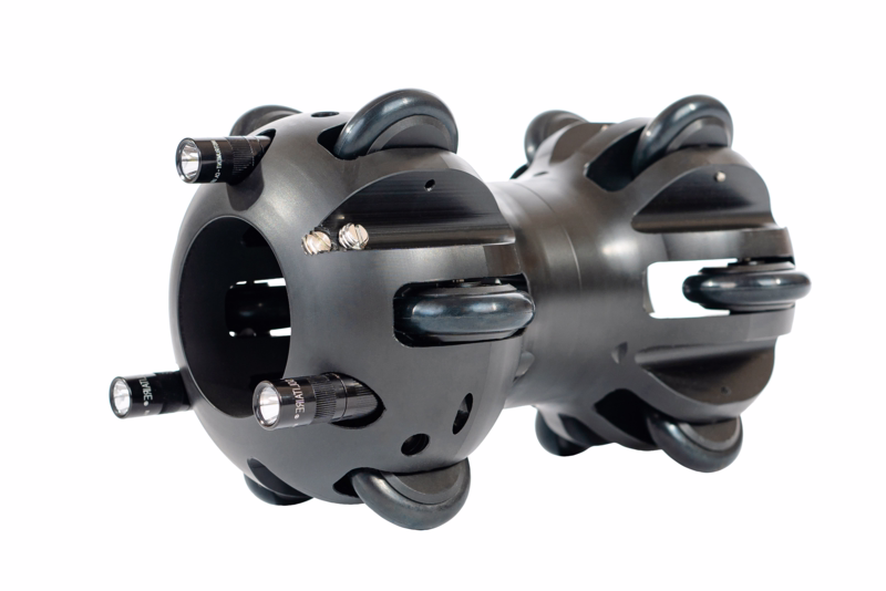 Slæde m/hjul Ø 150