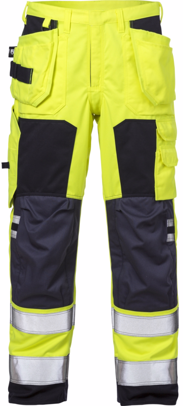 Arbejdsbuks Hi-Vis Dame 122196 gul/marine, str. 44