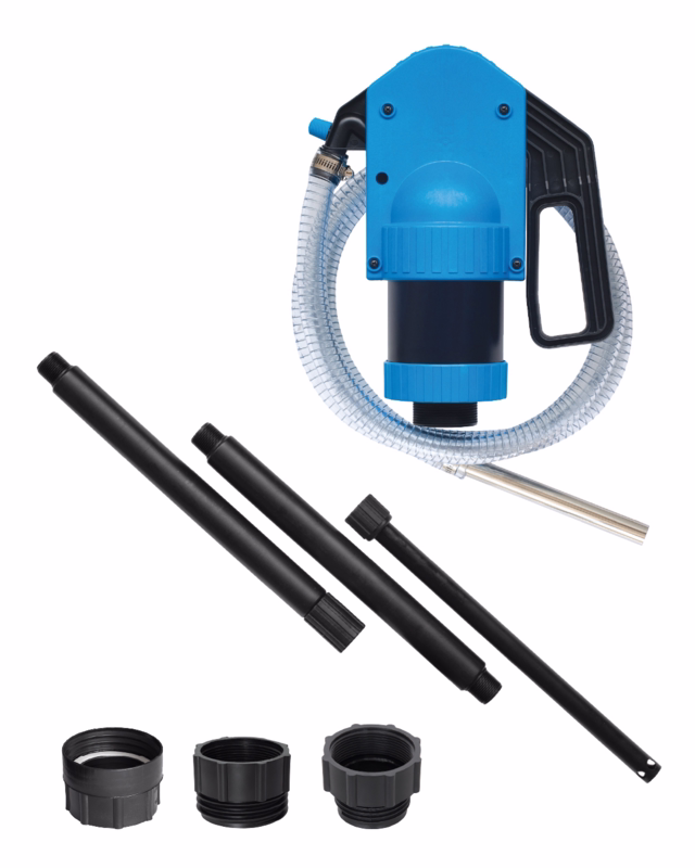 Håndpumpe m/slange + adapter