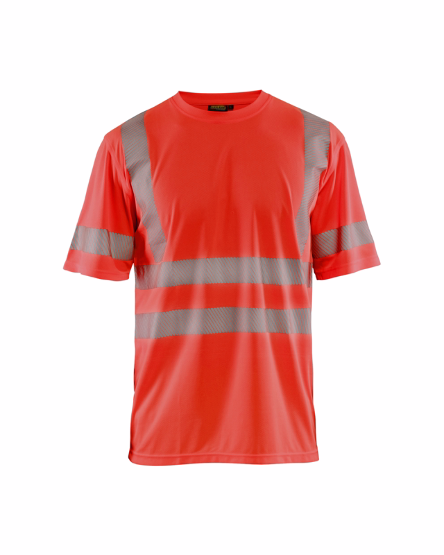 T-shirt Hi-vis 3420 rød, str. M