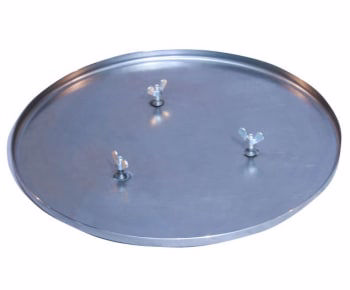 Glitteplade (stål) Ø52 cm t/BM60400