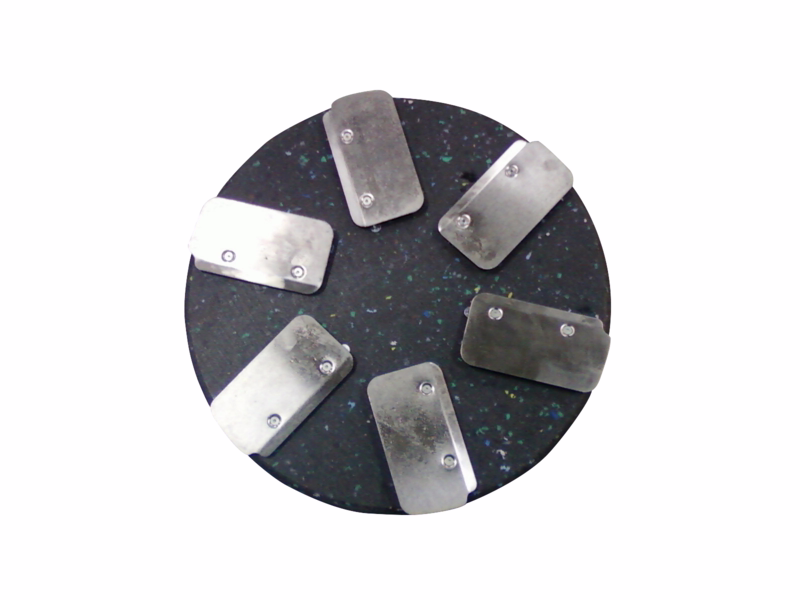 Glitterplade (PE) m/ 6 vinger t/BM60400