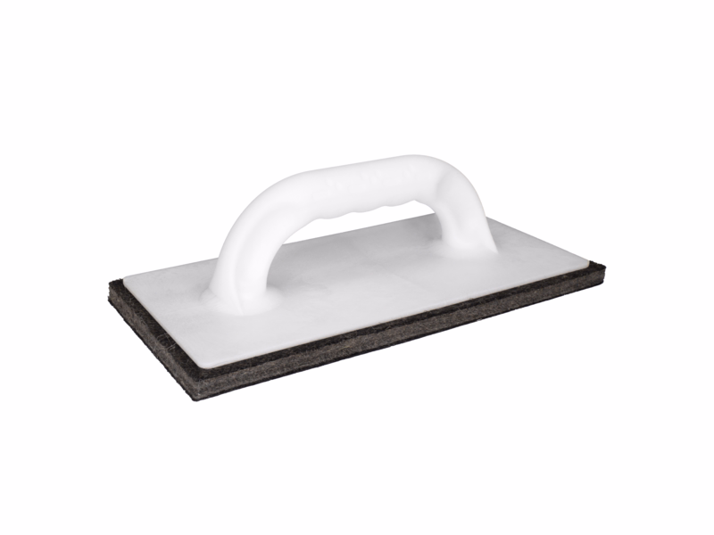 Pudsebræt m/filt 120x240 mm