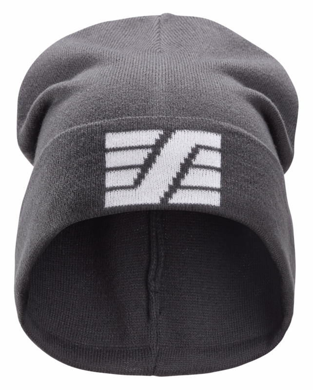 Hue Beanie 9035 koksgrå/hvid, onesize
