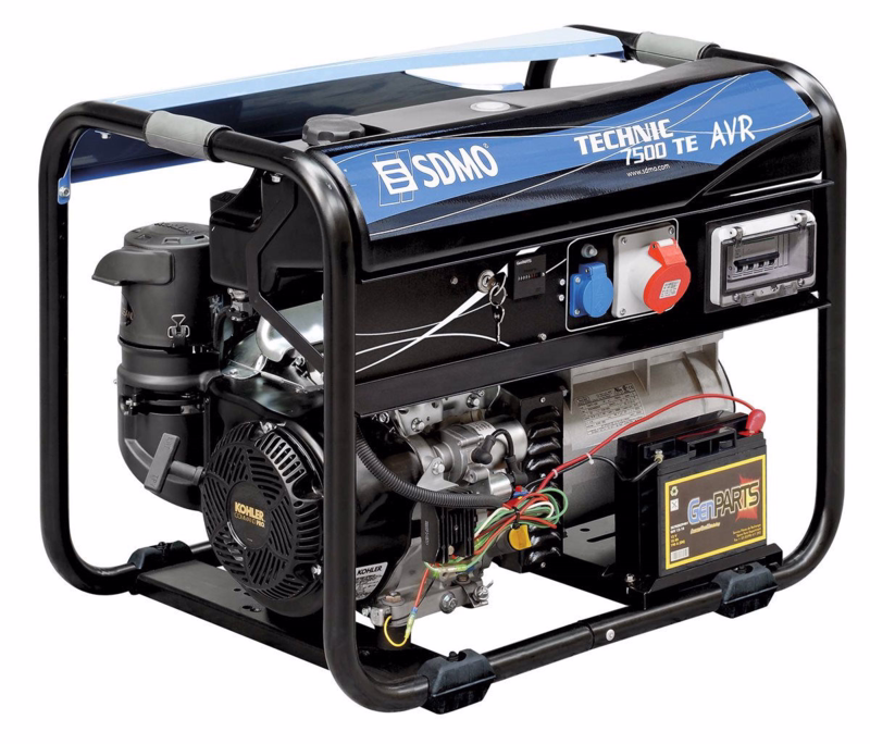 Generator Technic 7500 TE, 400V