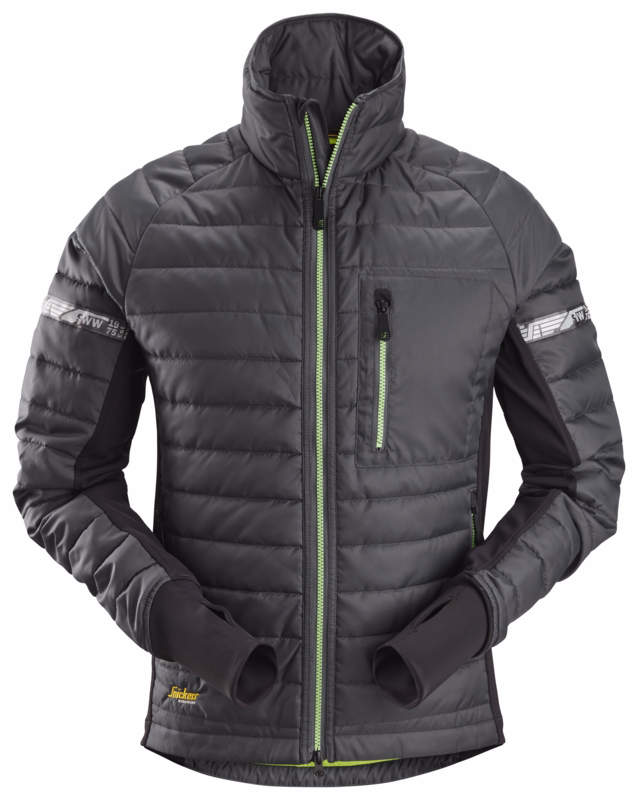 Jakke 8101 koksgrå/sort, str. 2XL